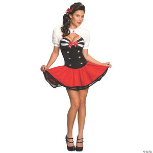 women& 8217 s naval pin up costume extra small~ru889109xs