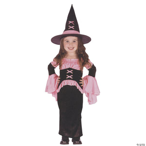 toddler girl& 8217 s pretty pink witch costume 24 months 2t~fw112761ts