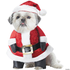 santa paws dog costume large~cc20131lg