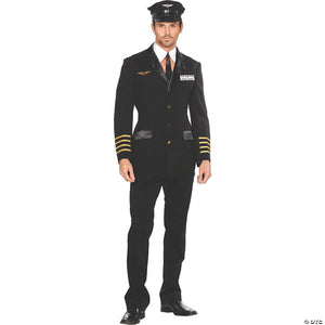 men s hugh jorgan pilot costume standard~rl5236lg