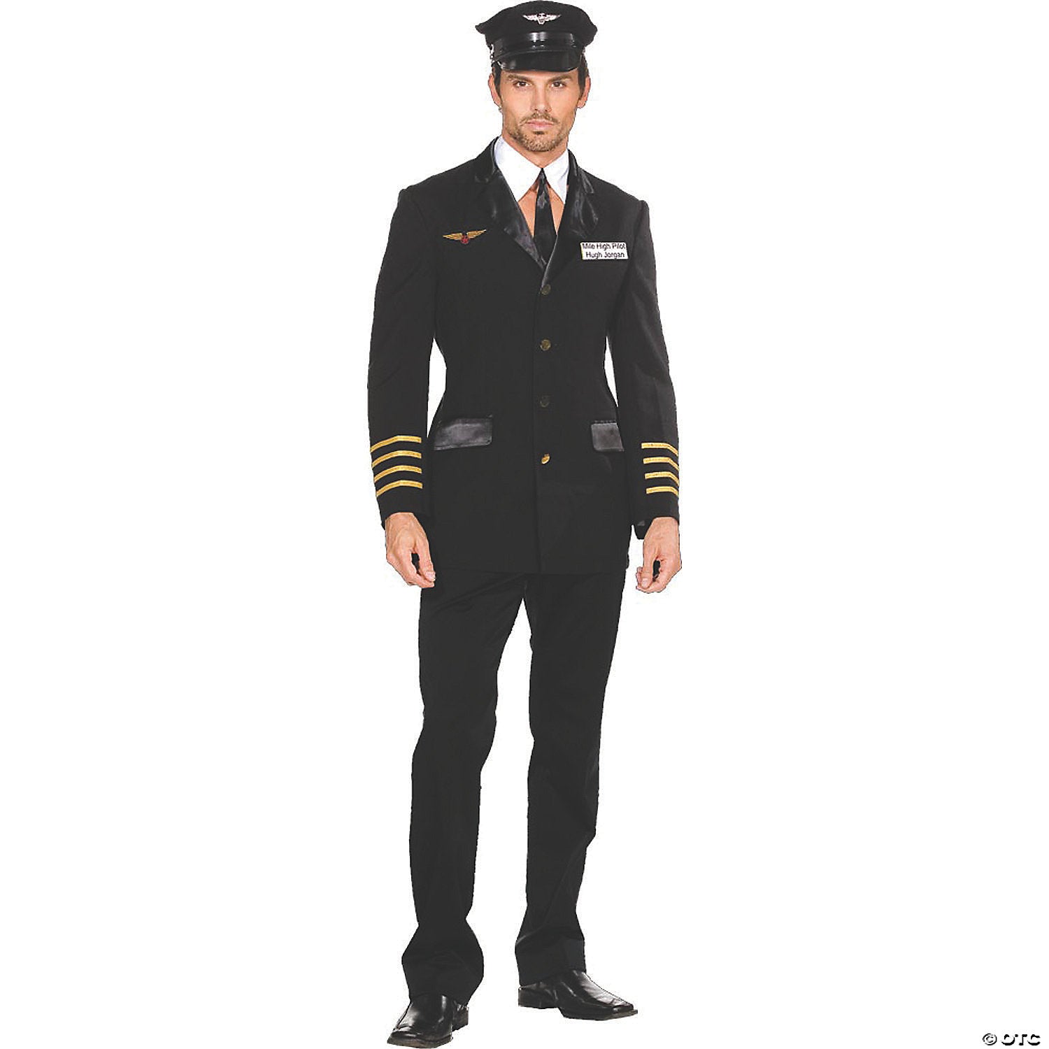 men s hugh jorgan pilot costume standard~rl5236lg