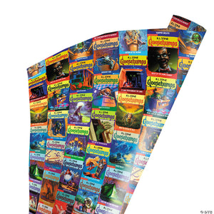 96 x 30 wrapped in terror goosebumps& 8482 reader beware wrapping paper~masfsp101