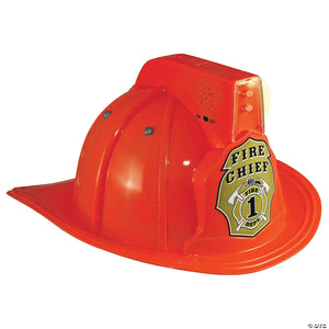 kids red junior fire chief helmet~arffrhelmet