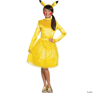 girl s classic pokemon pikachu costume small~dg90139l-a01