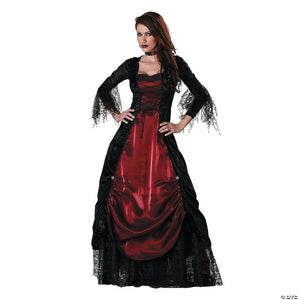 women s vampira gothic costume medium~ic1002md
