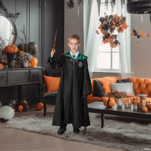 kid s prestige harry potter slytherin robe medium~dg107939k-a03