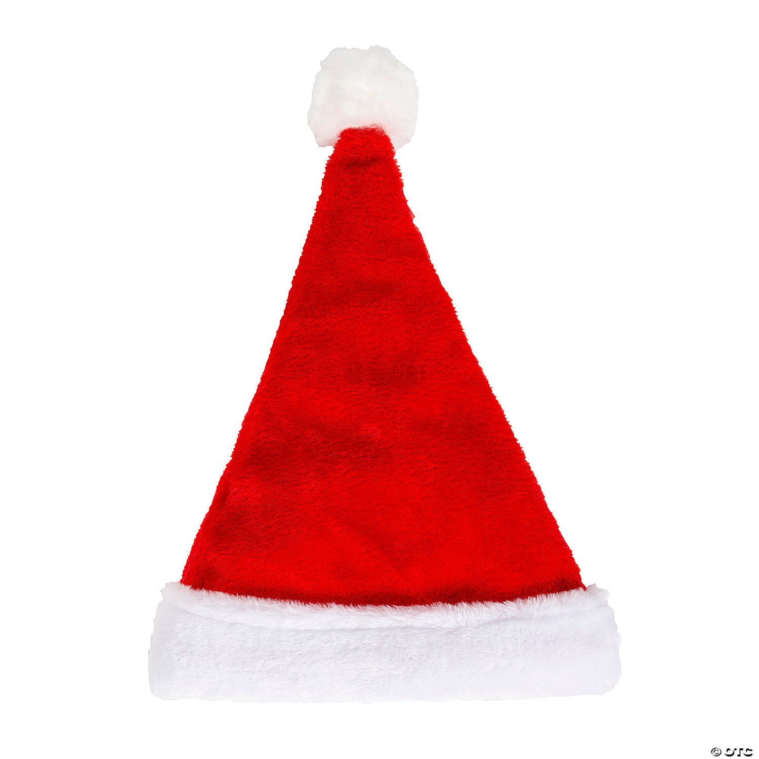 adults red plush santa hat~ae5874