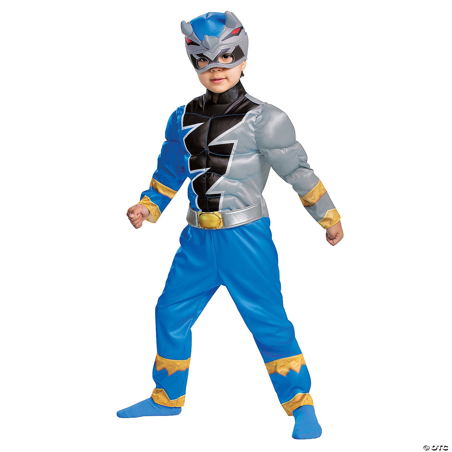 toddler dino fury blue ranger muscle costume medium~dg115929m-a01