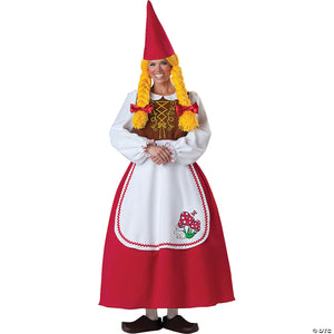 women s garden gnome costume~ic1097sm