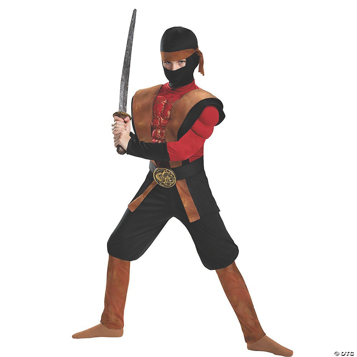 boy s muscle ninja warrior costume large~dg85342g