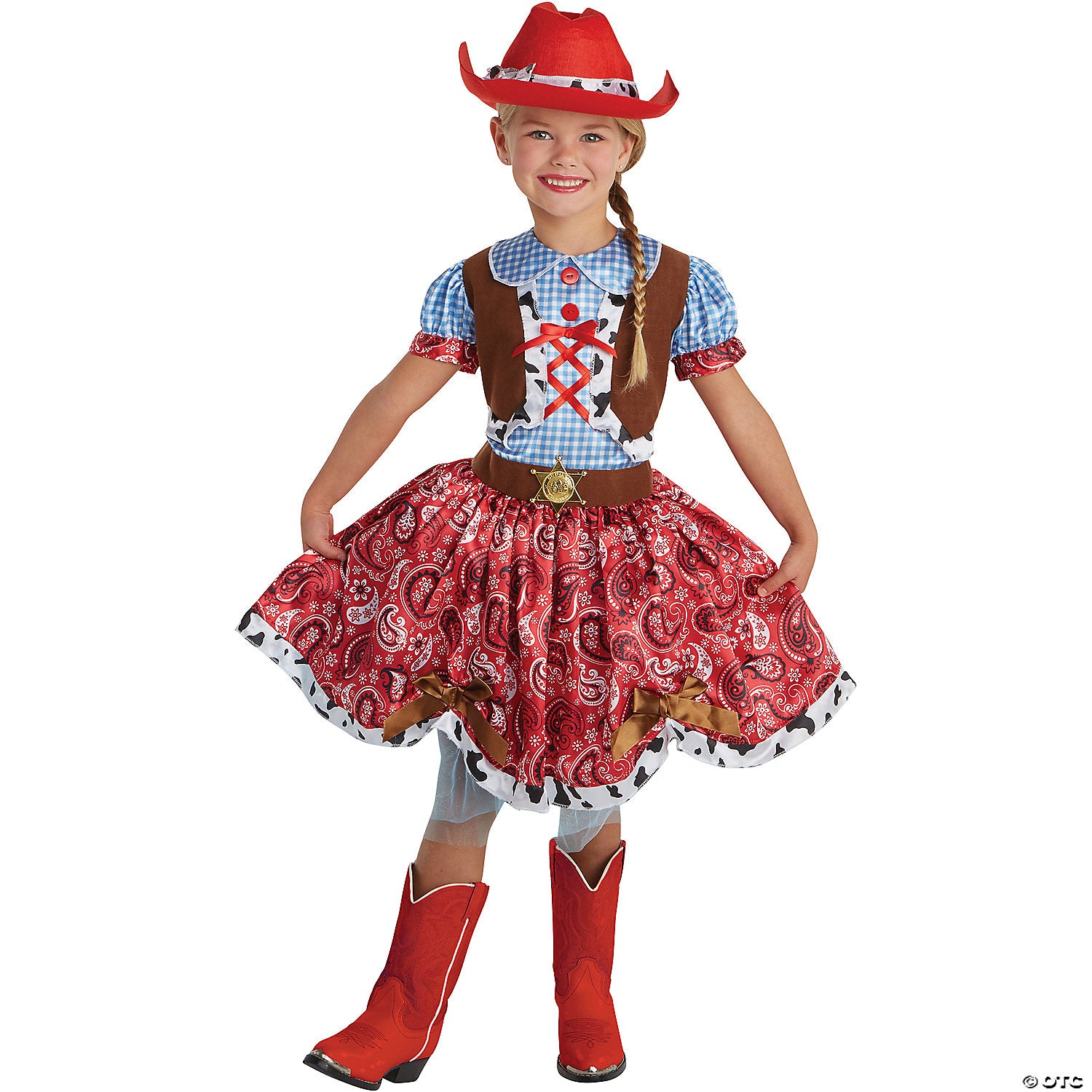 girl s buckaroo beauty costume small~lf40266sm