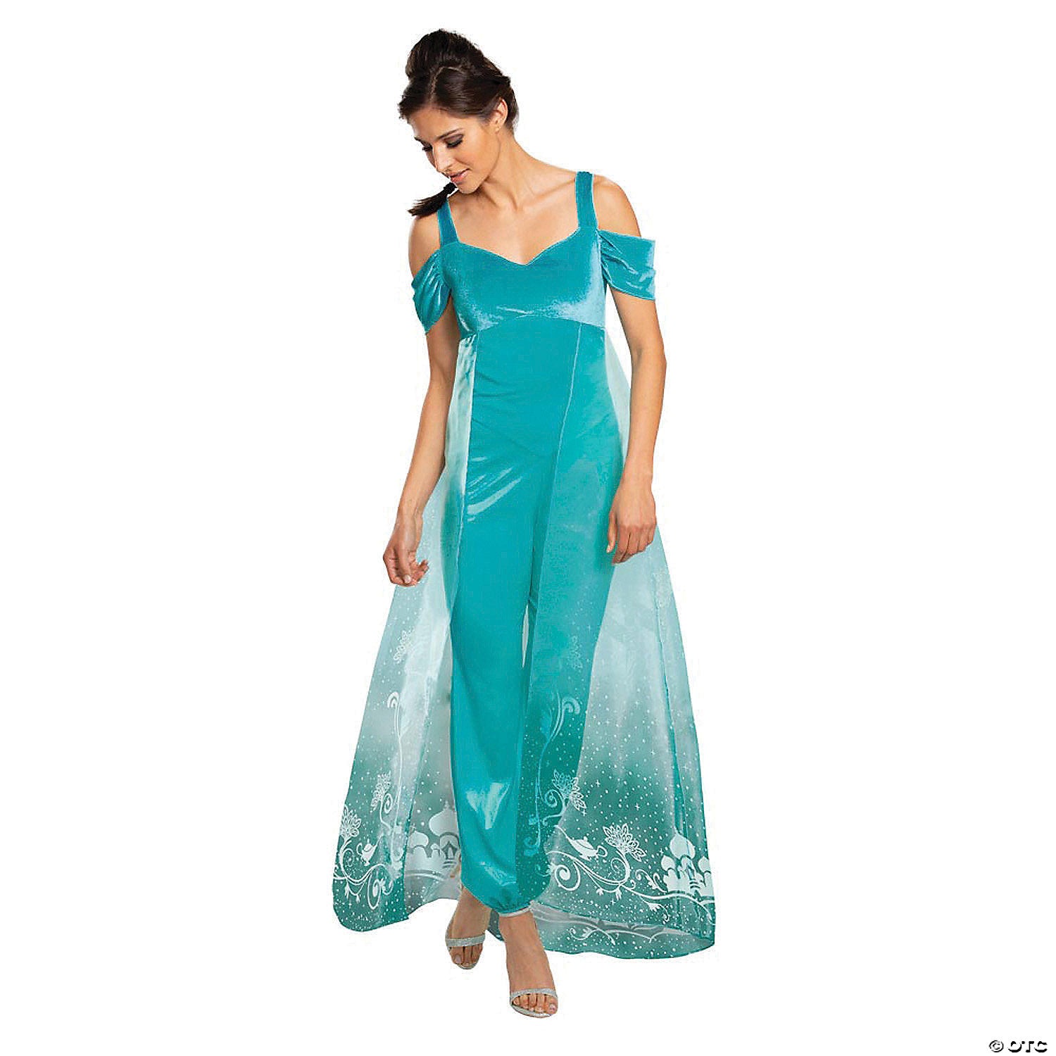 women s deluxe aladdin& 8482 live action jasmine costume small~dg89183n