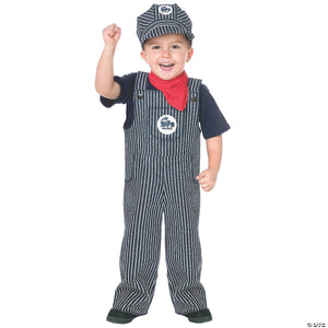 toddler boy& 8217 s train engineer costume 3t 4t~fw114891t