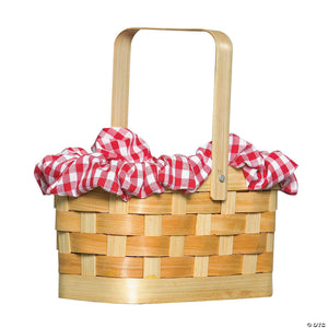 purse gingham basket~gc5998
