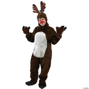 adults reindeer costume with hood medium~ae1292md
