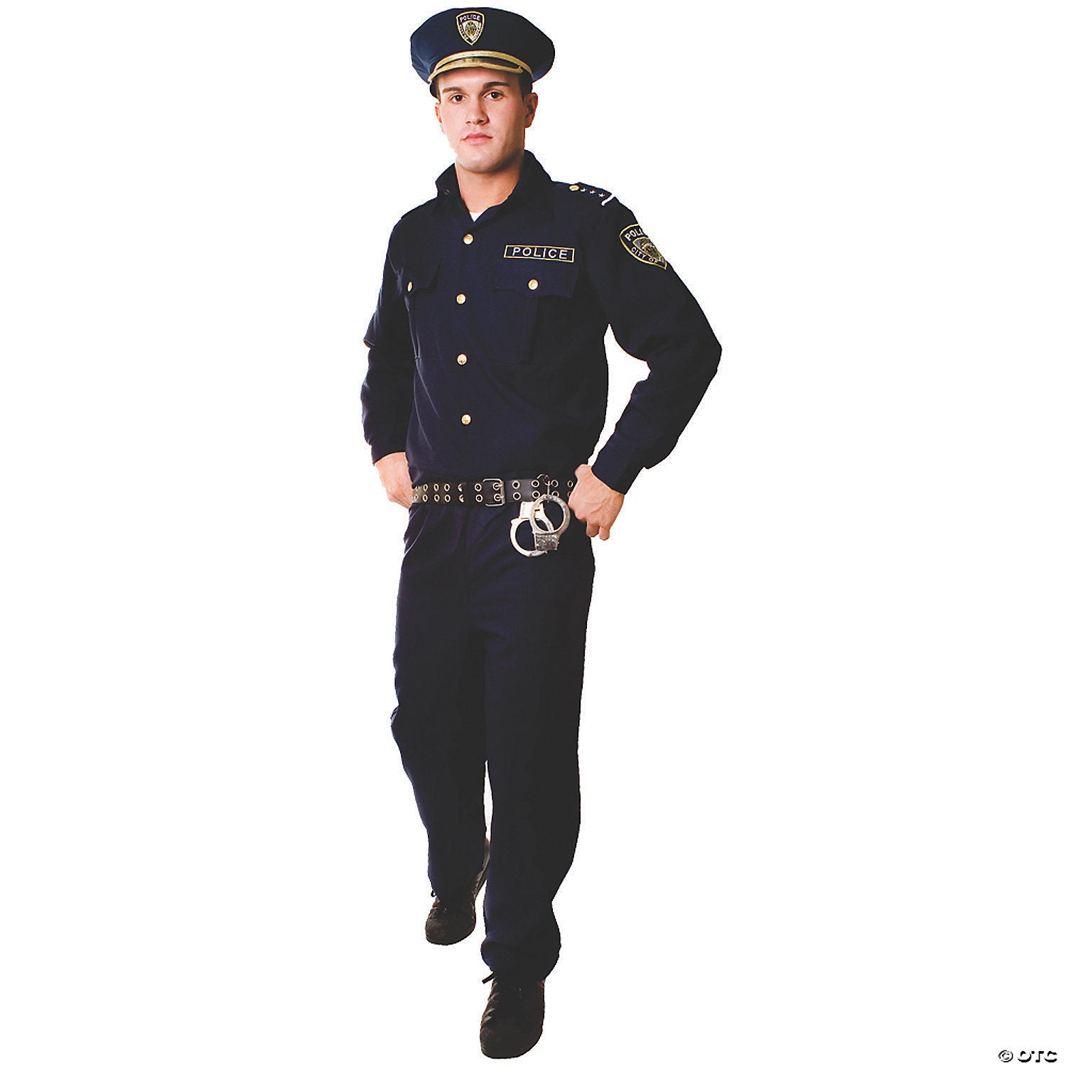 men s police costume extra large~up330lg