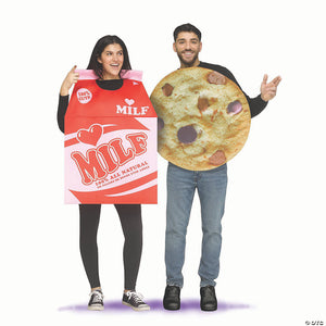 adults milf & cookie couples halloween costume one size~fw138214