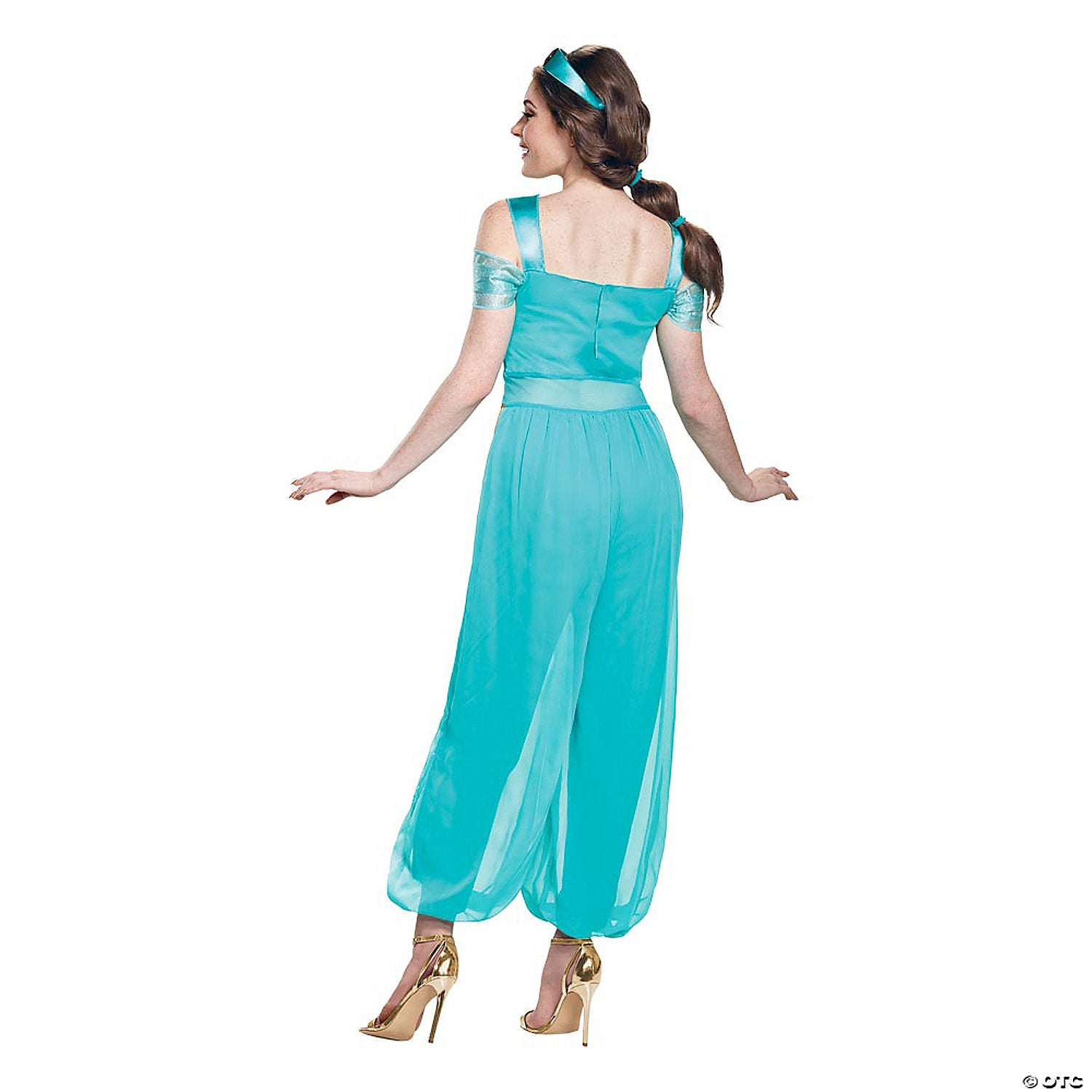 women s deluxe aladdin& 8482 jasmine costume extra small~dg21417n-a01