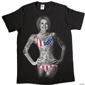 adults hill yes hillary clinton t shirt~fr138327lg