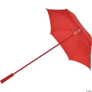 28 red nylon parasol~bb30rd