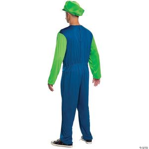men s classic super mario bros & 8482 luigi costume 42 46~dg108469d-a02