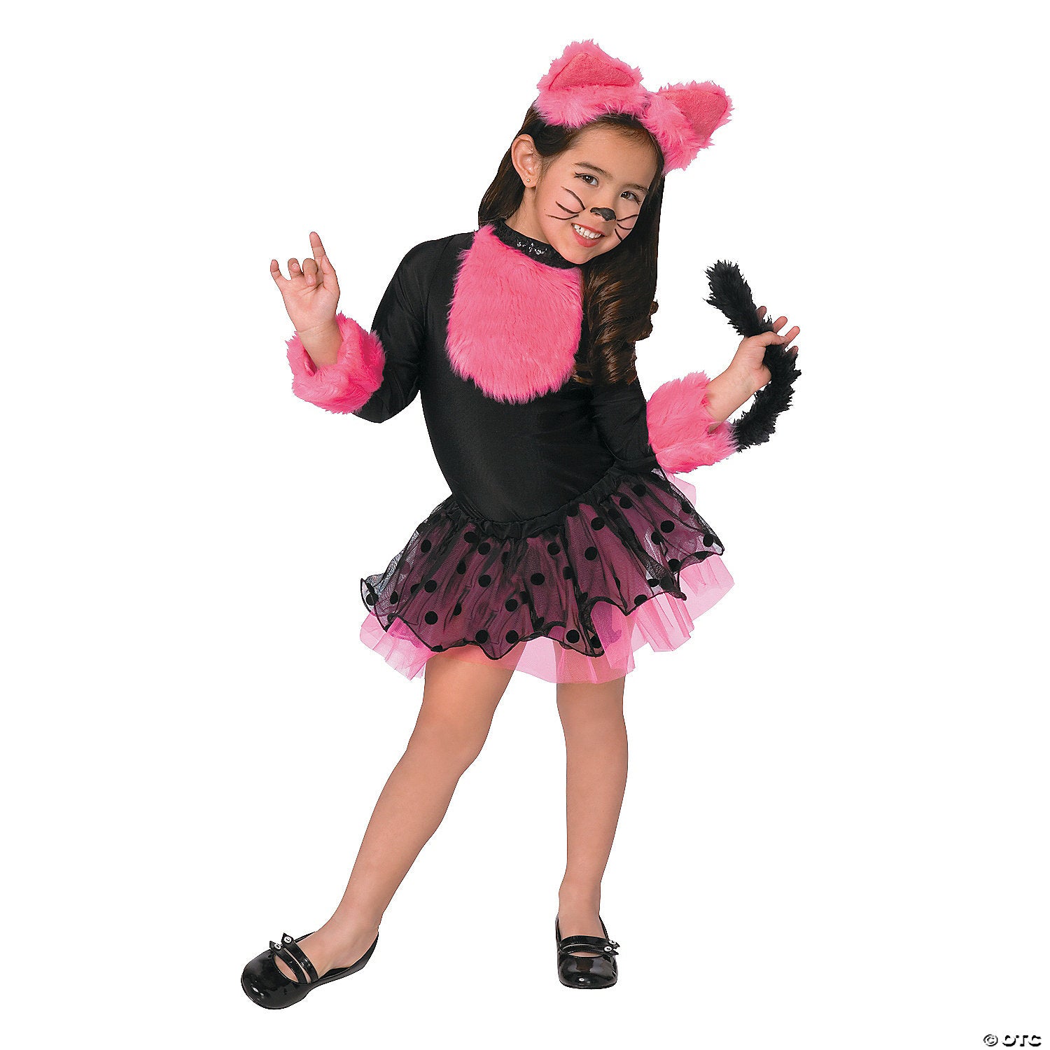 girl& 8217 s cutie cat costume large~lf1072clg