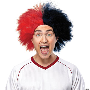 sports fun 2 tone wig~mr179590
