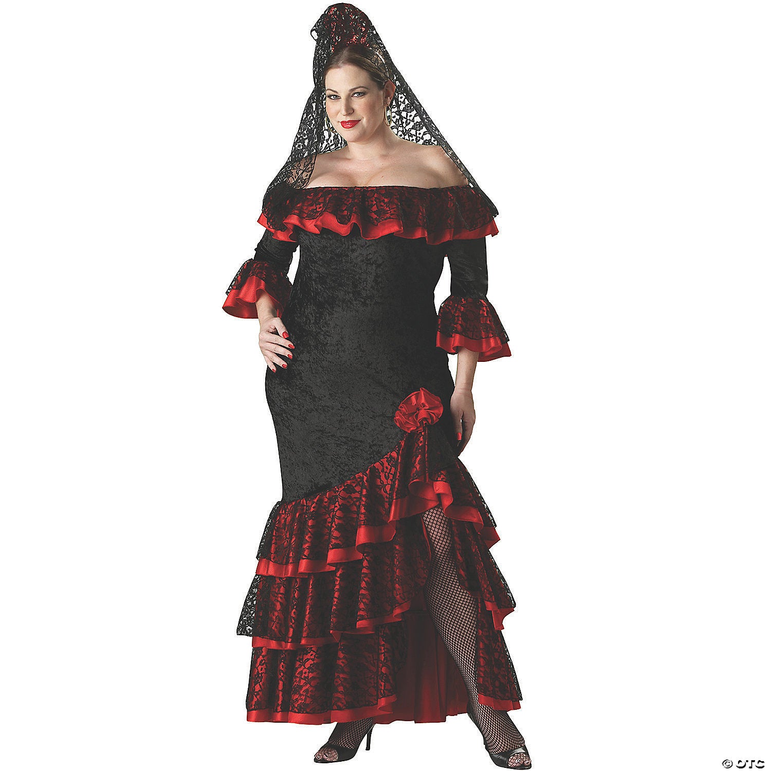 women s senorita plus size costume 3x~ic5012xxxl