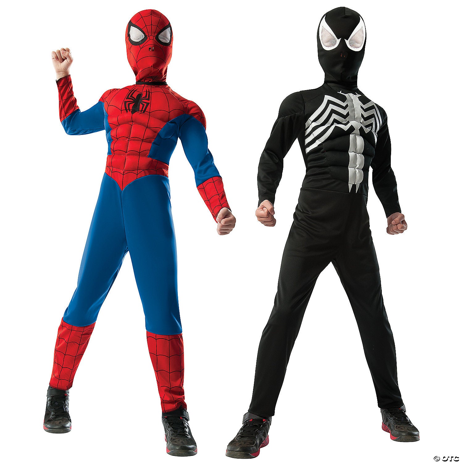 boy s 2 in 1 reversible muscle chest spider man costume~ru880799sm