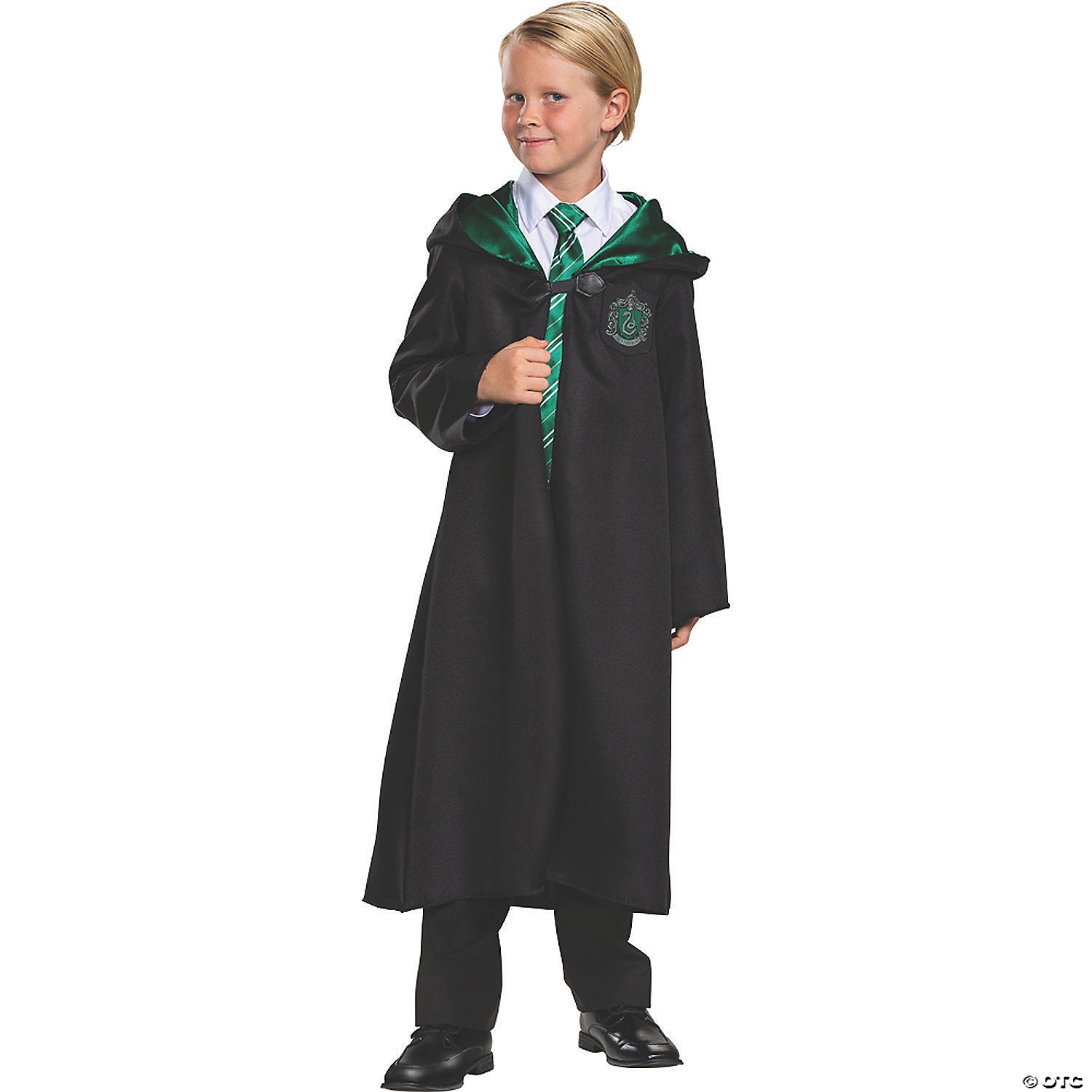 kids classic harry potter slytherin robe large 10 12~dg107859g