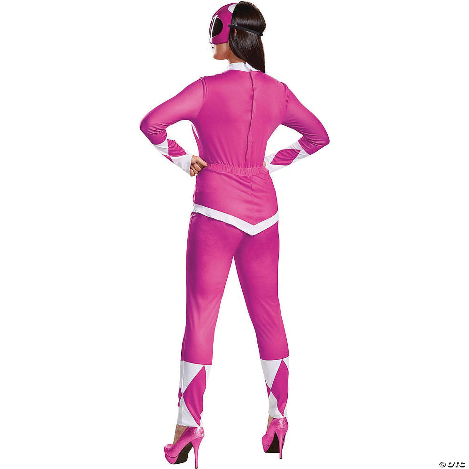 women s deluxe mighty morphin pink ranger costume small~dg67333n-a02