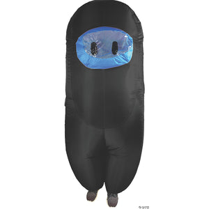 kids black inflatable crewmate killer costume~sh21139
