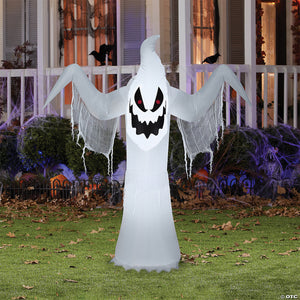 59 blow up inflatable ghost with built in led lights outdoor yard decoration~ss221882g-a01