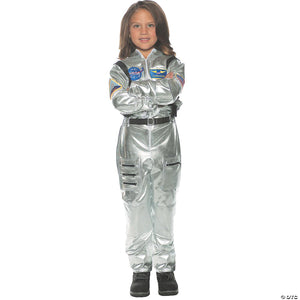 kids silver astronaut halloween costume small~ur25725sm-a01