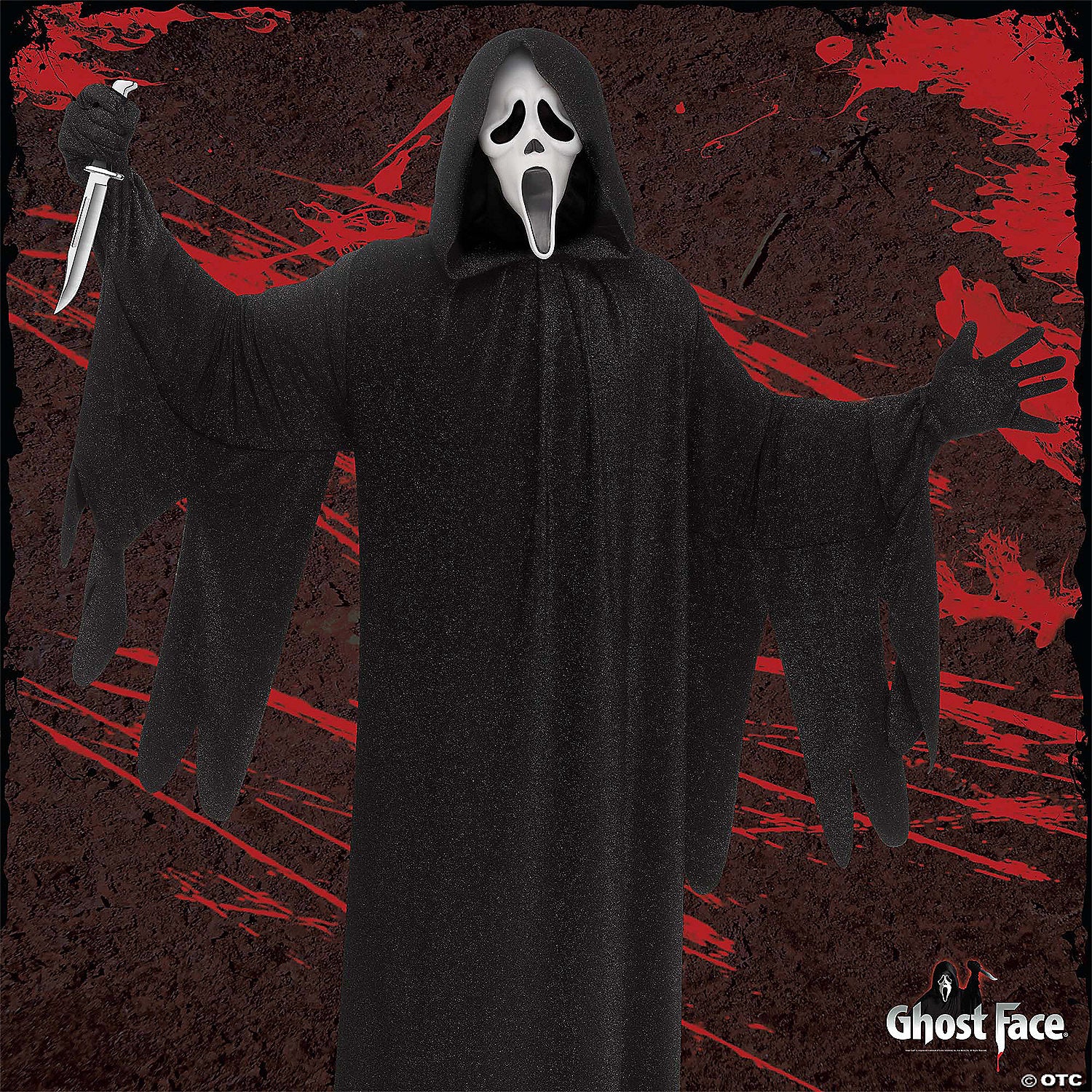 5 x5 scream& 8482 ghost face& 174 backdrop~fw91886gf