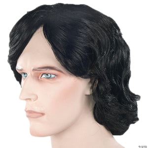 adults black bargain shag wig~lw257bk
