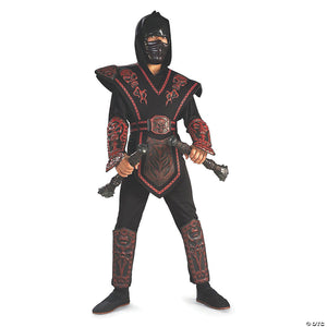 boy s red skull warrior ninja costume small~ru882152sm