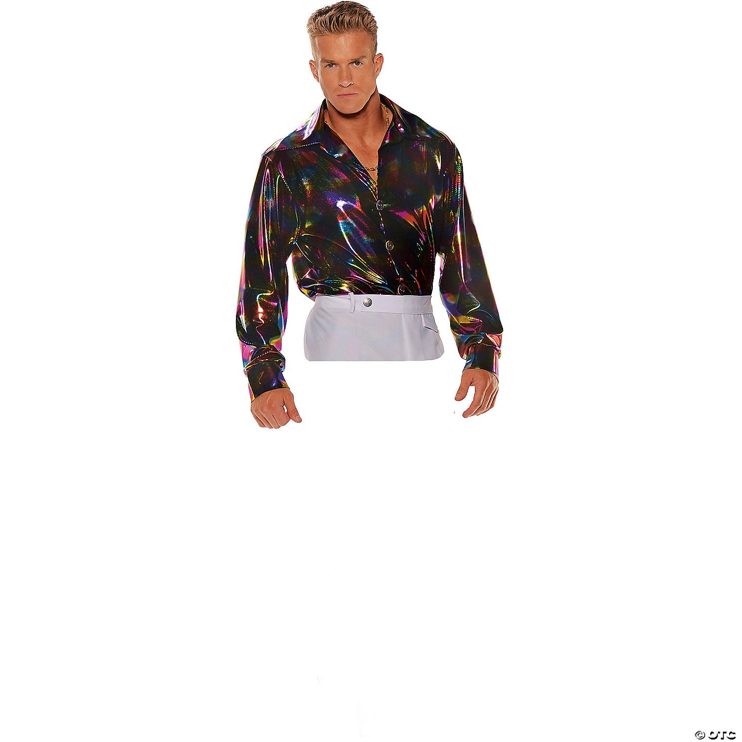 men s disco shirt~ur28596std-a01