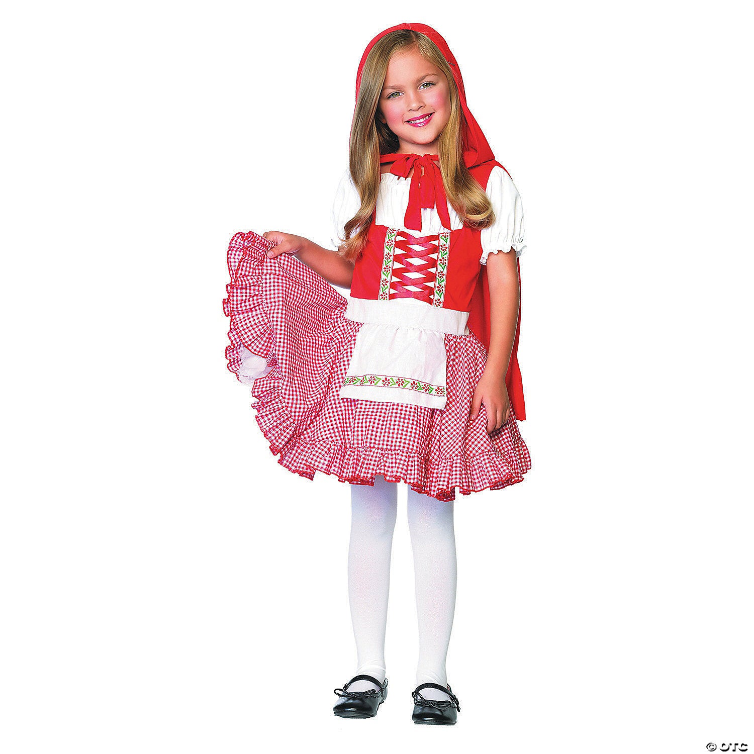 girl& 8217 s lil& 8217 miss red riding hood costume large~uac48120lg