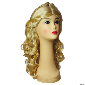 women s cindy wig with braids & curls~lw688pbl