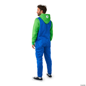 men s luigi& 8482 onesie costume medium 40 42~osao1003md-a02
