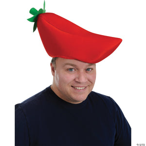 plush chili pepper hat~bg60246