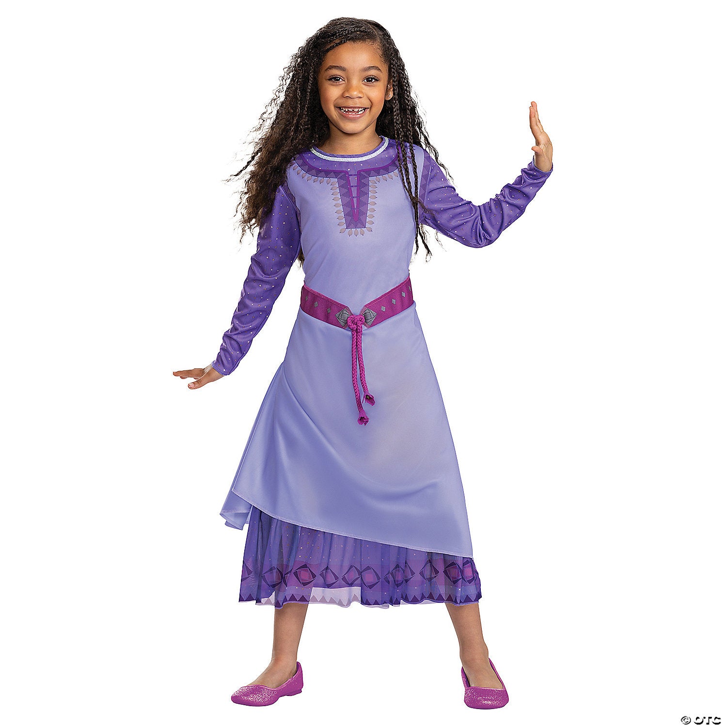girl& 8217 s classic disney wish asha costume m 7 8~dg156709k-a02
