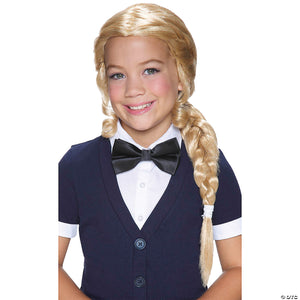 child s braided pigtail wig~mr172077