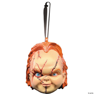 child& 8217 s play& 8482 bride of chucky chucky head ornament~matgus101-a01
