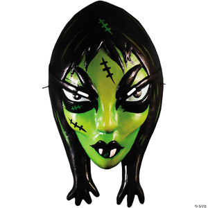 toxictoons& 8482 ghoulena monster plastic molded mask one size~matkep101