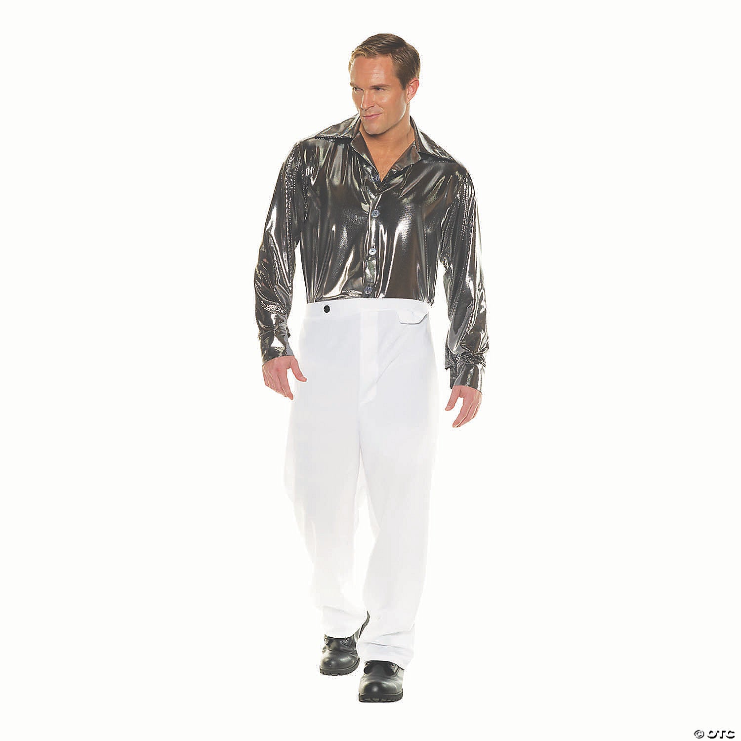 silver disco t shirt~ur30194os