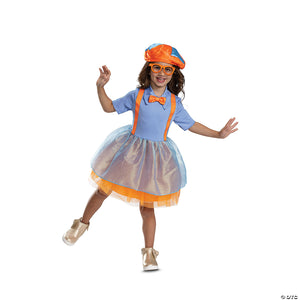 girl s toddler classic blippi dress costume large 4 6x~dg161849l