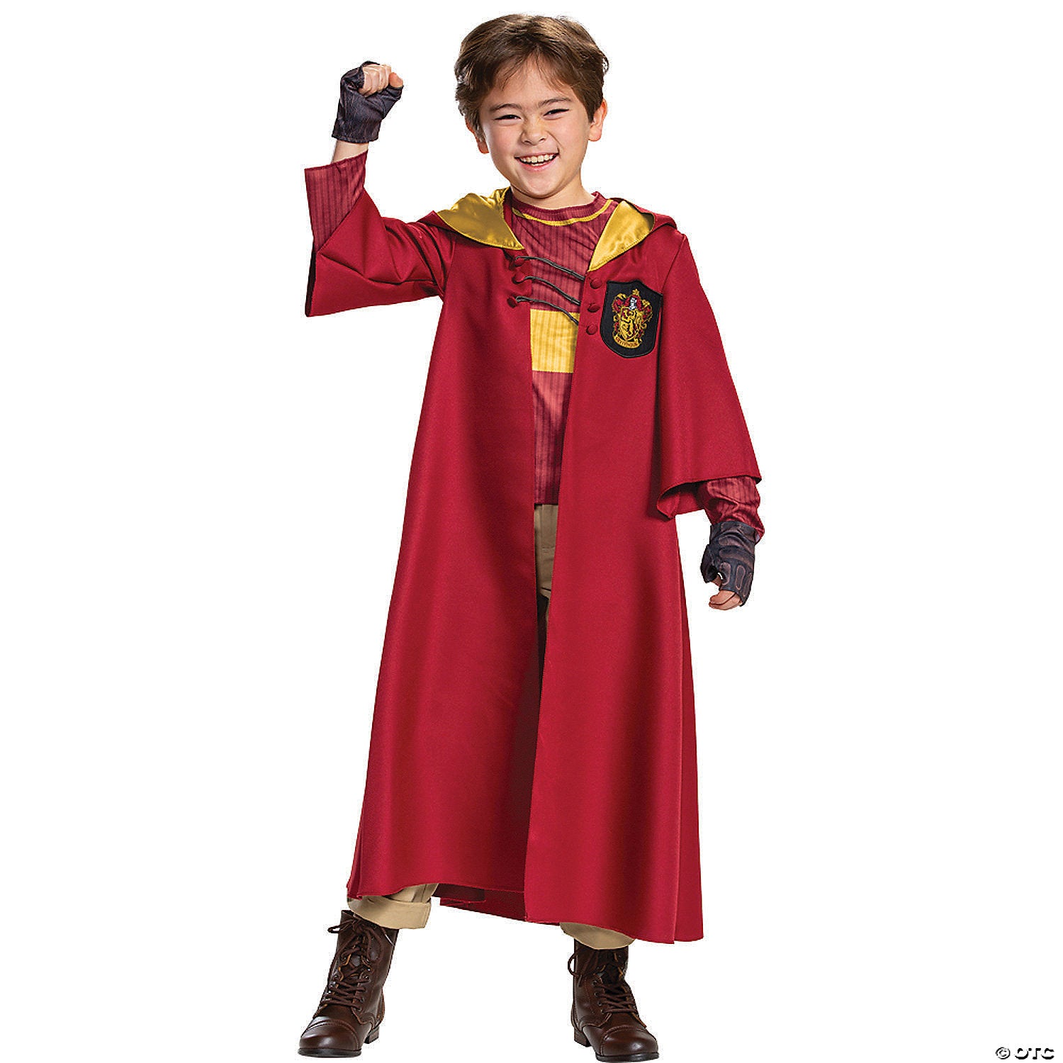 kids deluxe harry potter quidditch gryffindor costume medium 7 8~dg108019k