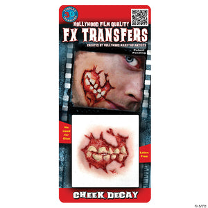 cheek decay 3d tattoo~dfxs406